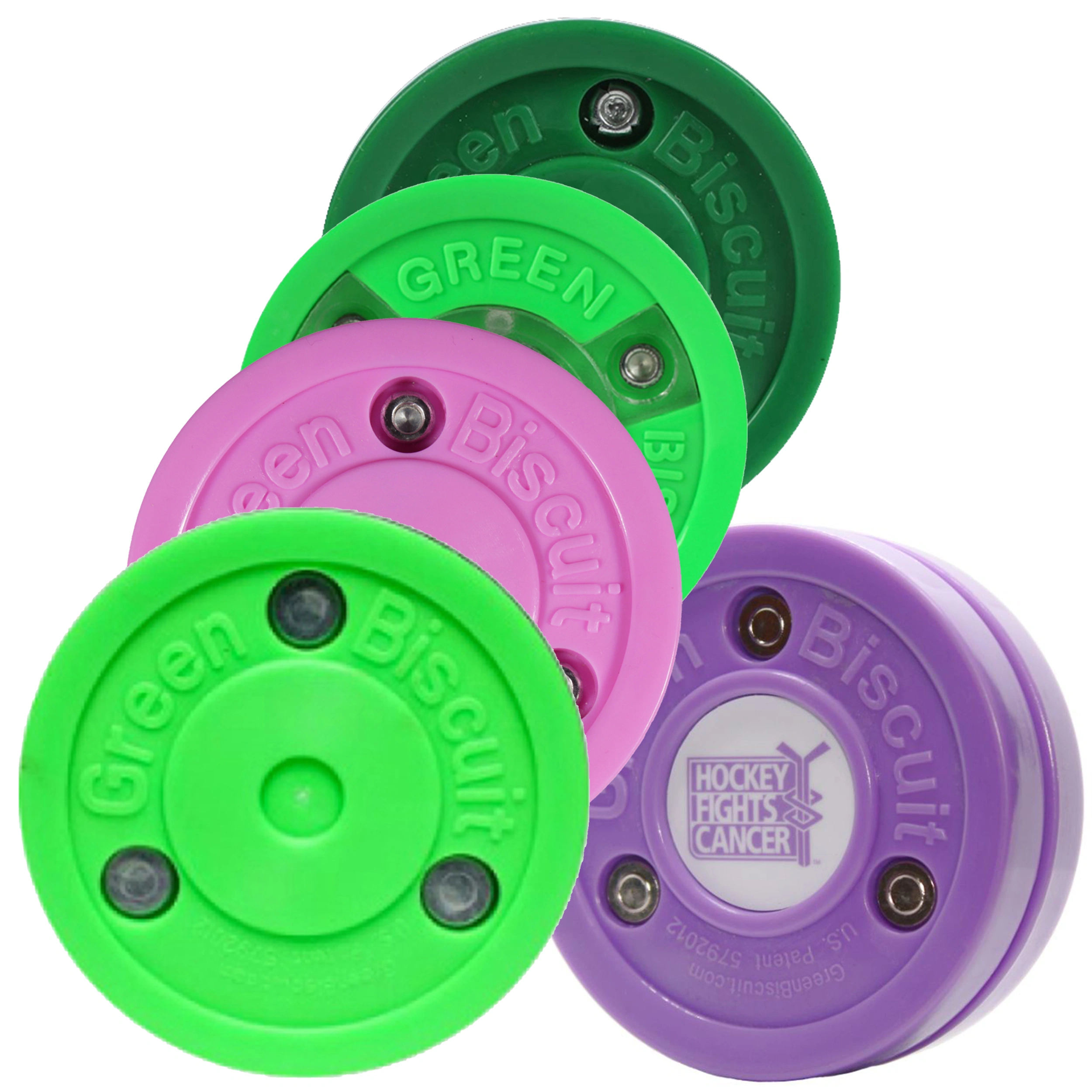 203-4_00 Green Biscuit, Puck - Bild 1